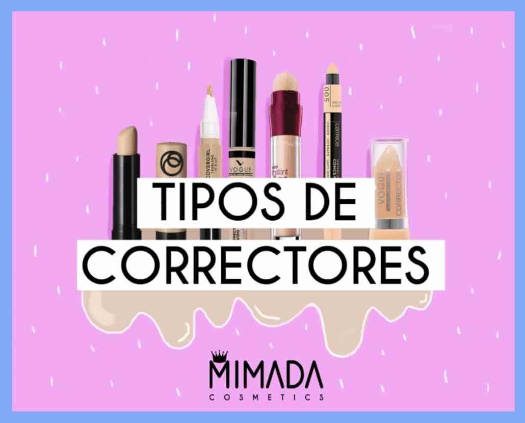 Tipos de correctores en cuanto al color.