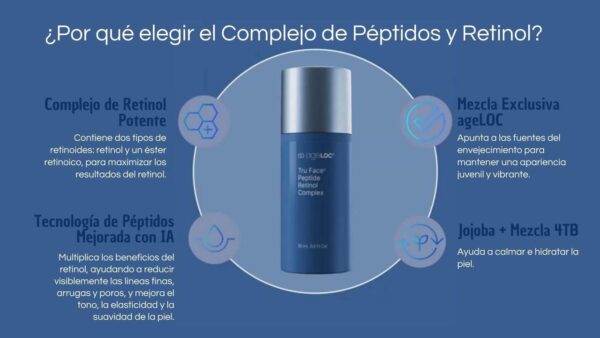 ageLOC® Tru Face® Peptide Retinol Complex - Imagen 2